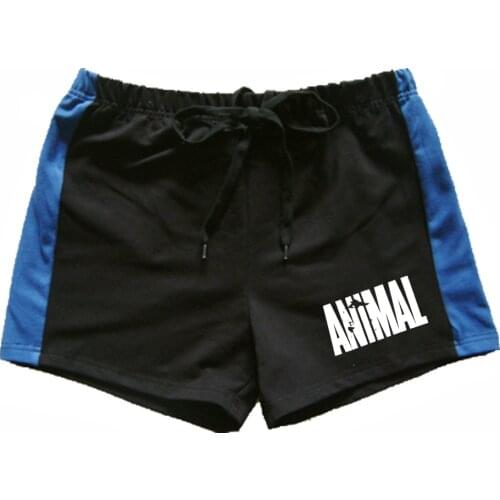 New Brand Mens Shorts Gym Fitness Bodybuilding Workout Shorts Cotton Summer Breathable Shorts Pants Men Elastic Waist Shorts