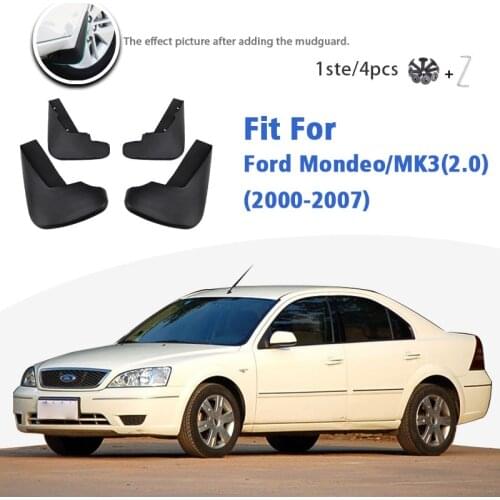 Mudguard For Ford Mondeo/MK3 2.0/2.5 2000-2007 Front Rear 4pcs Mudflaps Mudguards car Accessories Mud Flap Guards Splash Fender