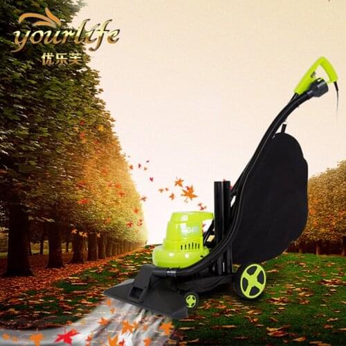 11000 rev / min 1600w ultra-high power lawn mower four round hand or push electric Multifunctional Leaf Blasting Machine