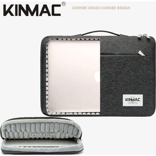 Waterproof Brand Kinmac Handbag Laptop Bag 12,13,14,15,15.6 inch, Shockproof Sleeve Case For MacBook Air Pro Notebook,Dropship