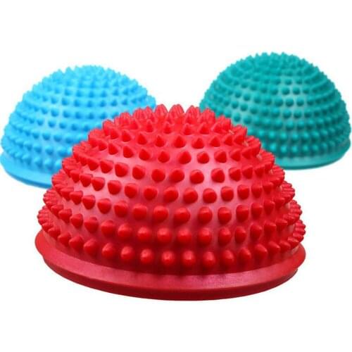 Yoga Half Ball Massage Mat Yoga Fitness Ball Trigger Point Exercise Balance Ball Point Massage