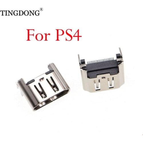 20pcs/lot New For Playstation 4 PS4 HDMI-compatible Port Socket Interface Connector Replacement