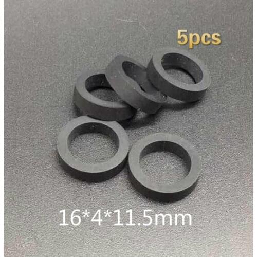 5pcs 16*4*11.5mm idle wheel shock absorber press belt pulley deck audio pressure recorder cassette pinch roller tape Card Stereo