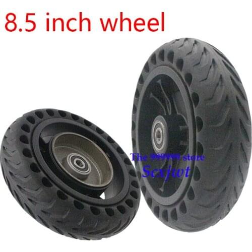 8.5 Inch Drum Brake Wheel 8.5 "Solid Tyre Wheel with Hub 8 1/2 x 2 For ELectric Scooter wheel accessories parts