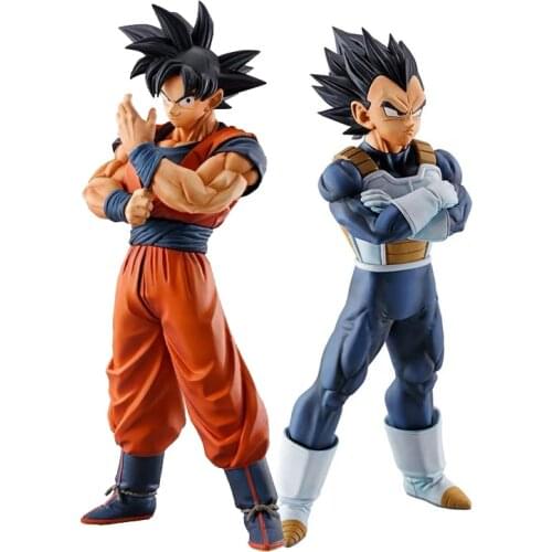23cm Dragon Ball Z Goku Vegeta Figure Super Saiyan Goku DBZ Anime Figurine Pvc Action Figure Collection Model Toy