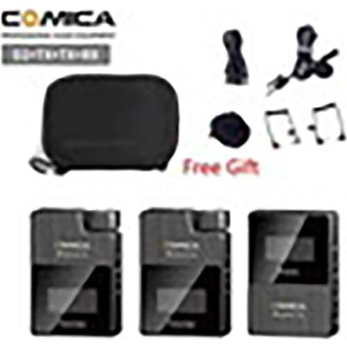 COMICA BoomX D2 Mini 2.4G Digital Wireless Microphone w Mono/Stereo Switchable Output Mode for Camera Boom XD