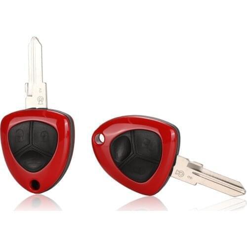 Kutery 1/3 Buttons Replacement Remote Car Key Shell Case Fob For Ferrari F430 2005 2006 2007 2008 2009