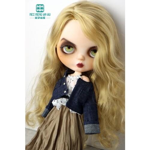 Blyth Azone OB23 OB24 1/6 doll clothes accessories Fashion long skirt Fashion denim jackets, long skirts