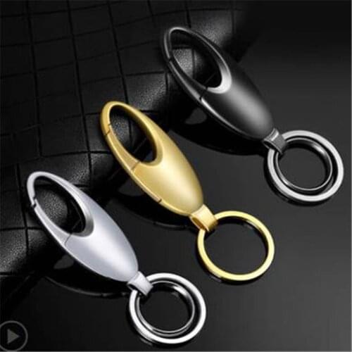 New Cars Keychain Mens Lettering Luxury Anti-lost Cute Jewelry Motorcycle Auto Fastener