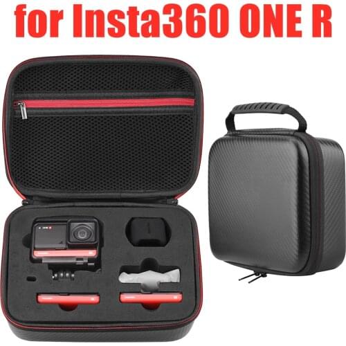 Portable Storage Bag for Insta360 ONE R Camera Suitcase Carrying Case Action Camera Hardshell Box for insta360 one R Accessories