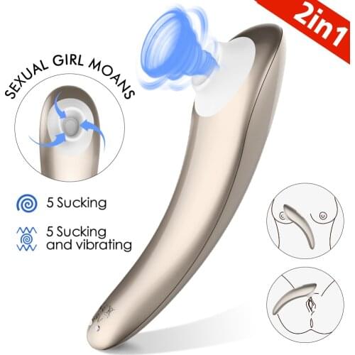 Clitoris Stimulator With 10 Suction Modes Air Pulse Pressure Wave Technology Waterproof Re-Chargeable Sex Toys For Women Couple