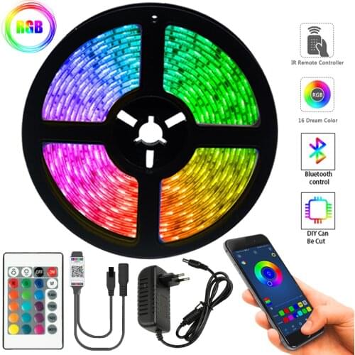 LED Strips Light Bluetooth WIFI Controller Waterproof TV Iuces Flexible 2835 12V Lamp Tape Ribbon Diode Backlight 5M 10M 15M 20M