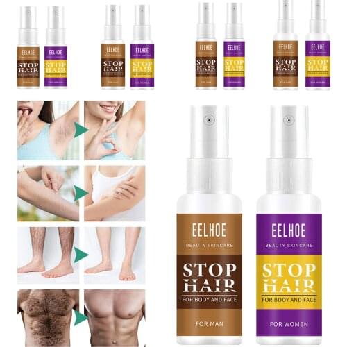 Cleansing Hair Removal Spray Effect Painless Hair Growth Inhibitor Prevent Body Hair Growth Beauty Skin Hair Removal Spray