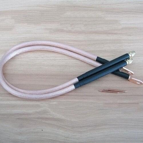 25square DIY Spot welder copper handheld spot welding pen hole terminal connector 1set