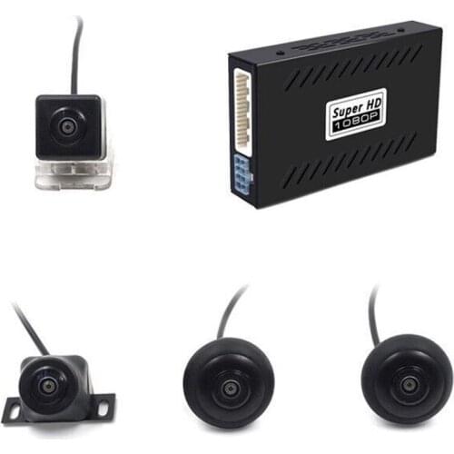 360 Degree Panoramic Reversing Image System Seamless Surround View Digital Video Recorder (2D+720p) Car Cameras