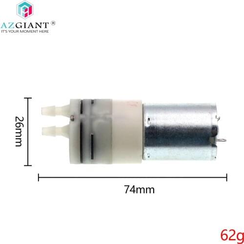 5-12V DC 370 water micro pump 12V micro diaphragm self-priming pump Silent large flow circulation pump JYPDM-1