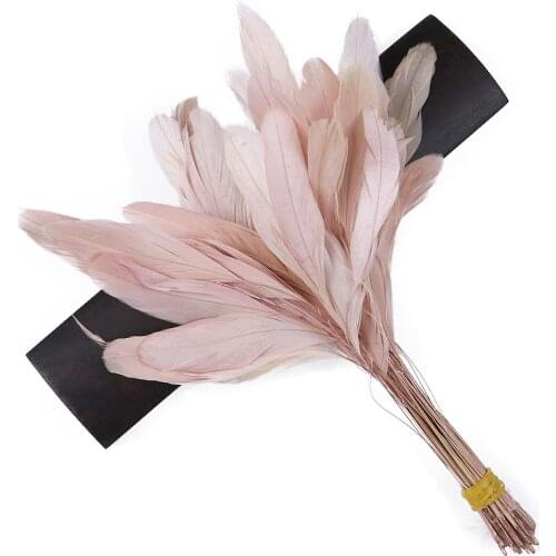 High Quality Natural Rooster Feathers Tail Tear DIY Wedding Jewelry Decoration Carnival Clothes Accessories Fluffy Plumes Crafts