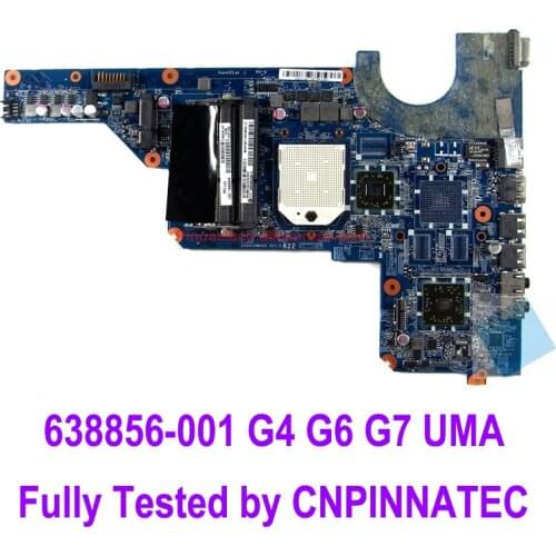 638856-001 Motherboard for HP PAVILION G4 G7 DA0R22MB6D0