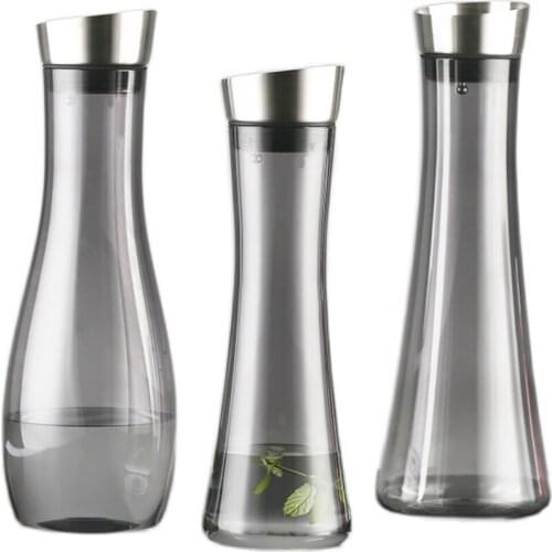 Acrylic Cold Water Jug Pc Bar Restaurant Juice Jug Plastic Shatter Proof Transparent Lemon Toner Frozen Kettle Large Capacity