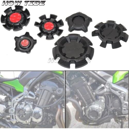 Motorcycle Accessories ABS Engine Slider Guard Set For Kawasaki Z900 2017