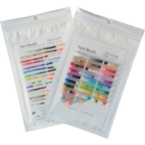 Yantjouet Yant Beads All Color Card 2.6mm Mini Beads 230color 5MM Beads 133colors