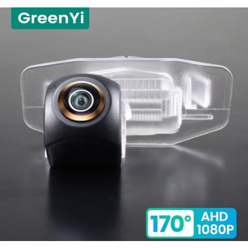 GreenYi 170° HD 1080P Car Rear View Camera for Honda Civic Accord Ciimo Fit Spirior Night Vision Reverse Reversing 4 pin Vehicle
