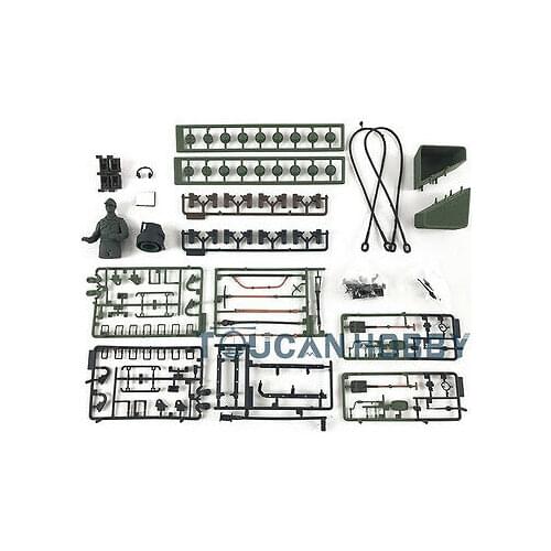 Heng Long 1/16 Scale German Leopard2A6 RC Tank Model 3889 Accessory Parts Bag TH00423-SMT4