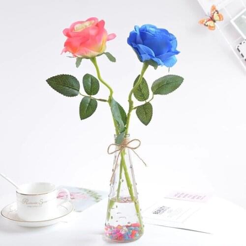 Simulation Rose Party Birthday Wedding Decoration Supplies Simulation Plant Roses Artificial Flowers Home Decor Home Decoration