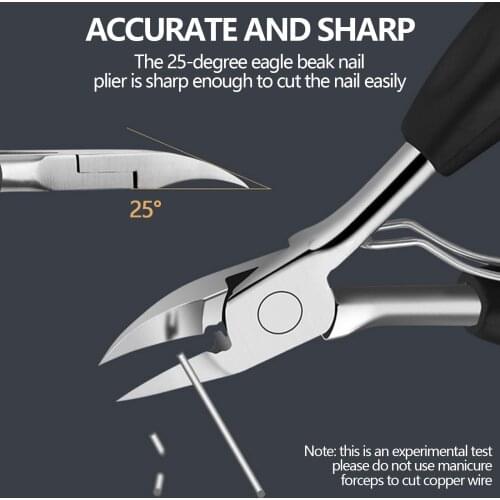 4pcs Practical Stainless Steel Pedicure Kit Manicure Tool Nail Clippers Plier Cleaner Corrector for Ingrown Toenail Treatment