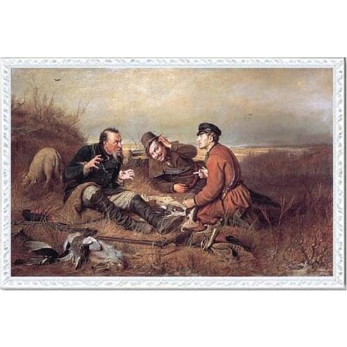 Orion Needlework hunting Man Cross stitch kits Stylish for Embroidery,people Patterns Cross-Stitching DIY Handmade scenery