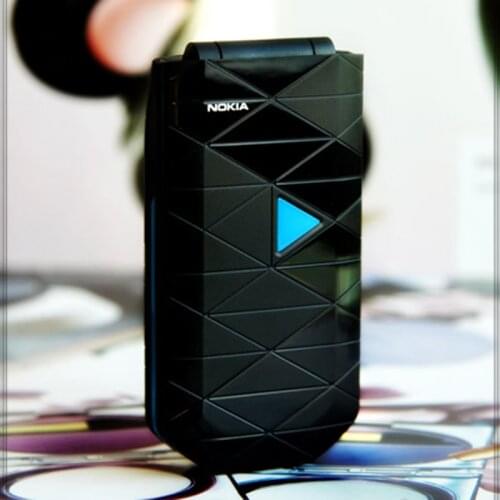 Unlocked Original Nokia 7070 2G GSM Mobile Phone Flip 1.8" Triband Refurbished Cellphone