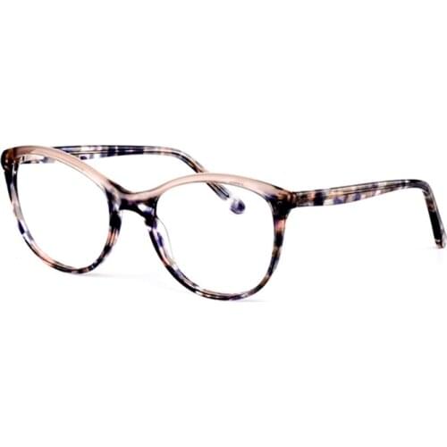 2019 New Retro Transparent Reading Optical Acetate Glasses Frame Fake Computer Glasses for Women Men Myopia Eyeglasses Frame