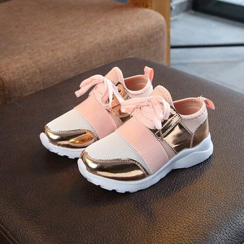 2020 New Kids Sports Shoes For Girls Sneakers Students Summer Breathable Casual Children Shoes Girls Sneakers Boys Shoes D451