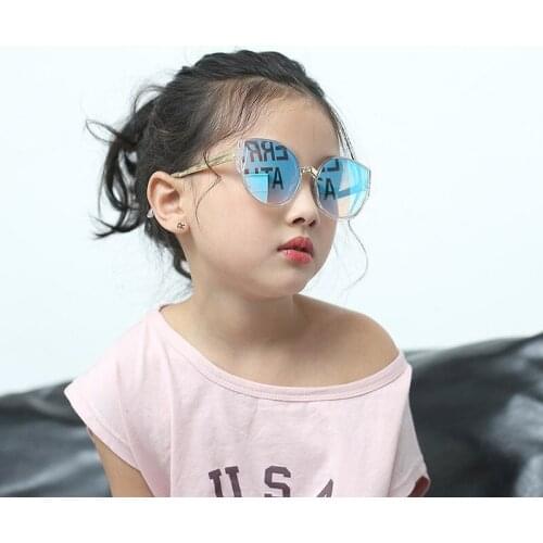 Vintage Cat Eye Children Sunglasses Fashion Sun Glasses Baby Girls Boys Eyeglasses Lentes De Sol Mujer UV400
