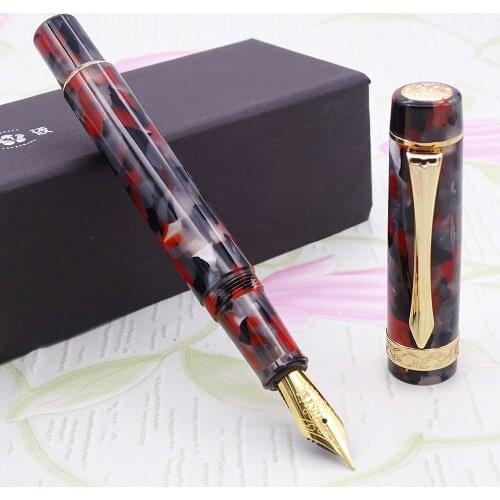 LIY (Live In You) Mountain Series Resin Celluloid Fountain Pen Schmidt Fine Nib Converter Awesome Writing Pen Collection-Weiying