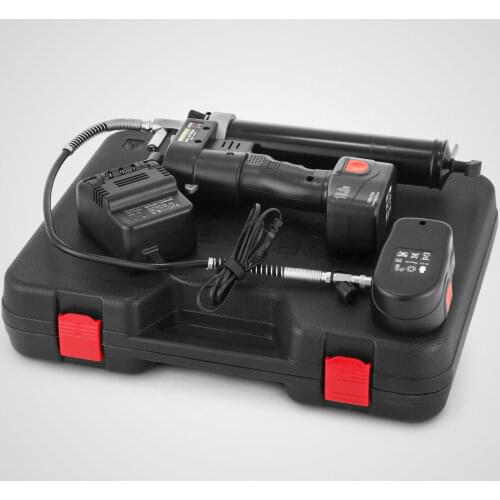 Popular Cordless Grease Gun 18V Cordless Grease Gun Kit One Hour Fast Charger 2 Battery Powered Cordless Grease Gun Battery