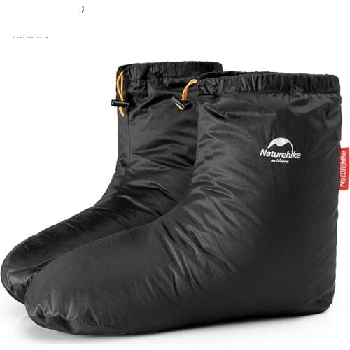 【New store 】 Winter Warm Goose Down Slipper Boots Water-resistant Windproof Outdoor Thermal Feet Cover NH18S023-T Naturehik