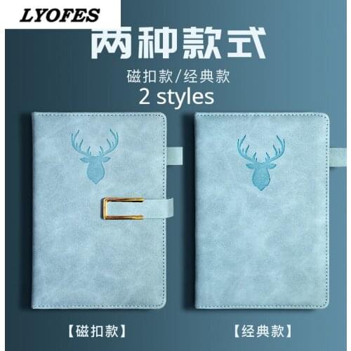 Notebook thicken Notepad business thick book wholesale college students A5 meeting minutes retro diary