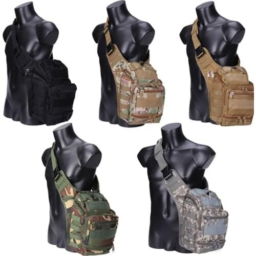Outdoor Shoulder Bag Military Tactical Sling Backpack Army Climbing Camping Hiking Saddle Bag Crossbody Camera Bag Waterproof