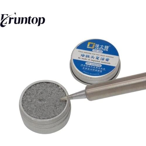 1PCS 40A Soldering Iron Tip Refresher Clean Paste for Oxide Solder Iron Tip Head Resurrection
