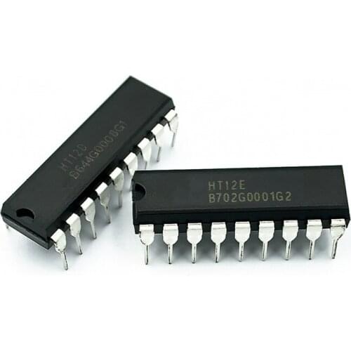 10pcs 5pairs HT12D HT12E DIP18 ( 5pcs HT12D + 5pcs HT12E )