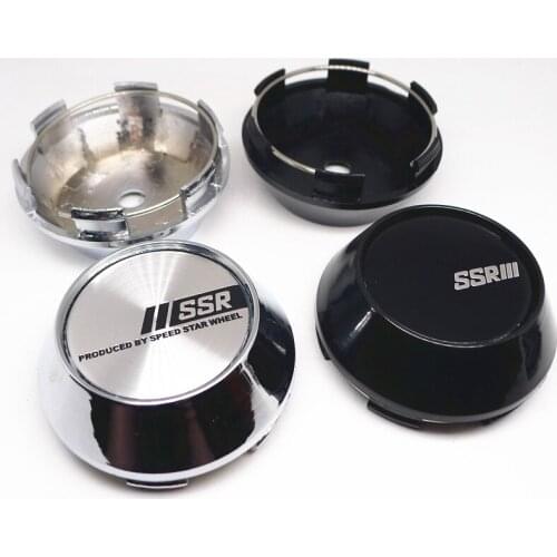 4pcs 69mm 65mm SSR III Speed Star Wheels Center Cap Hub Car Hubcaps Rims Dust Cover High Hubcaps Auto Styling Accessories