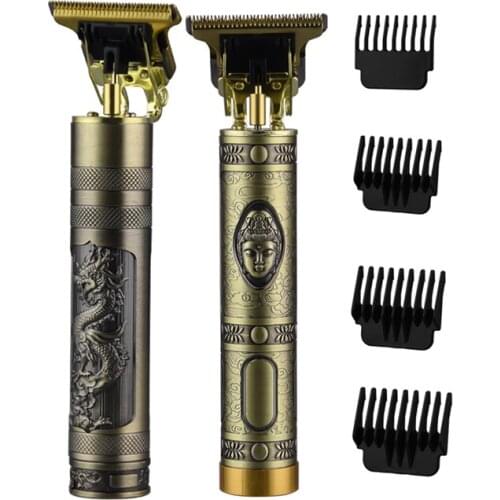 5W T Blade Hair Edger Electric Hair Clipper Men Kids Hair Carving Liner Professional Trimmer Undercut Designer USB Charging T9