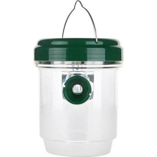 Gardening Fly Trap LED Solar Powered Wasp Trap Bee Killer Non-Toxic Insect Repellents Garden Park Insect Traps Outdoor Hanging