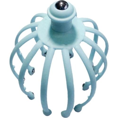 K1KB Head Scalp Massagers Beads Fingers Scratcher for Deep Relaxation Hair Stimulation and Stress Relief Handheld Scratcheres