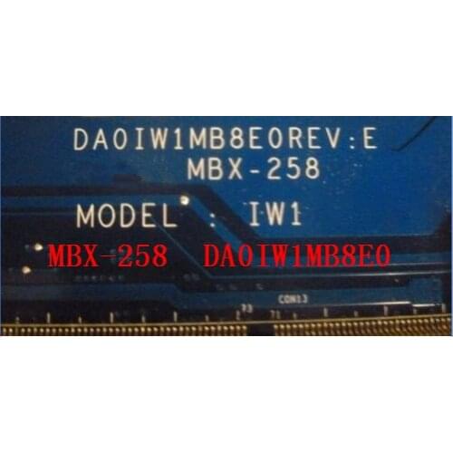 Placa Motherboard DA0IW1MB8E0 For Sony SVL24147CXB 24" MBX-258 REV:E Laptop Motherboard 100% Work Perfect