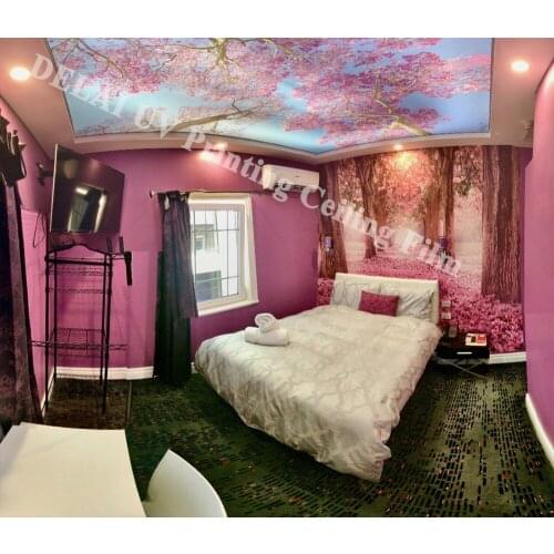 10 Custom Wallpaper 3D Sakura Trees Modern Abstract Art Wall Mural Living Room Bedroom Pink Forest Series Wallpaper