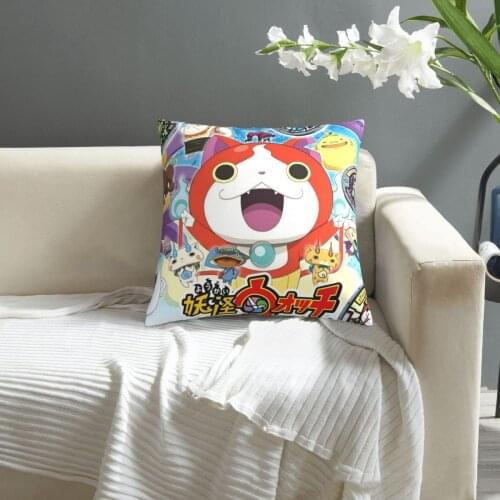 Yo Kai Watch pillowcase printed cushion cover sofa waist pillow pillow cover
