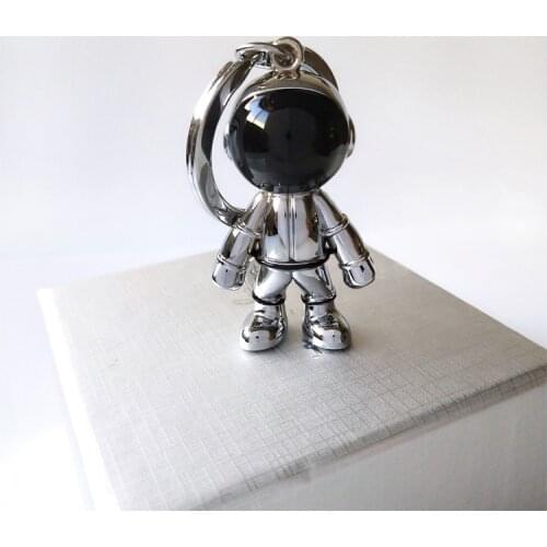NEW Fashion 3D Astronaut Space Robot Spaceman Keychain Handmade Keyring Alloy Jewelry Mens Fashion Car Keychain