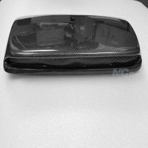 JDM Carbon Fiber Hood Vent Scoop Bonnet Insert Air Intake Ducts Cover For Subaru Impreza WRX STI Wagon STI GD GG 8TH 2004-2005